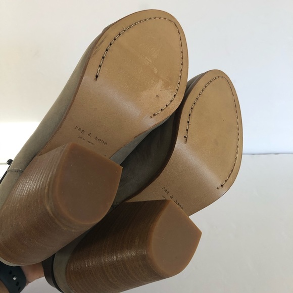 Rag and Bone Harrow Grey Suede Ankle Boots, 36 - Picture 6 of 15